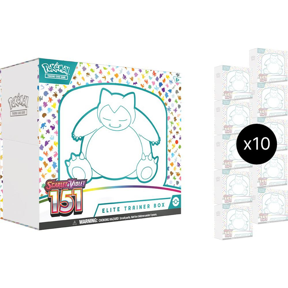 EN Pokemon Card 151 (SV03.5) - Elite Trainer Box CASE