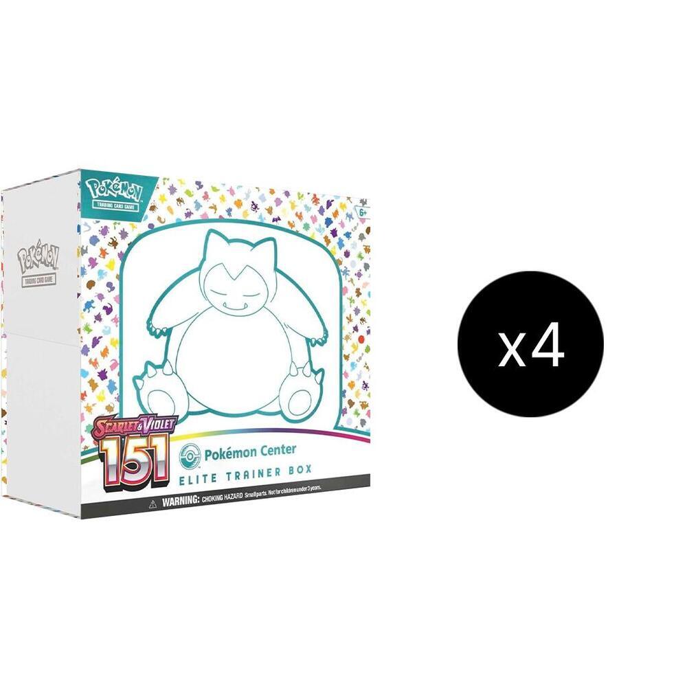 EN Pokemon Card 151 (SV03.5) - Pokemon Center Elite Trainer Box CASE