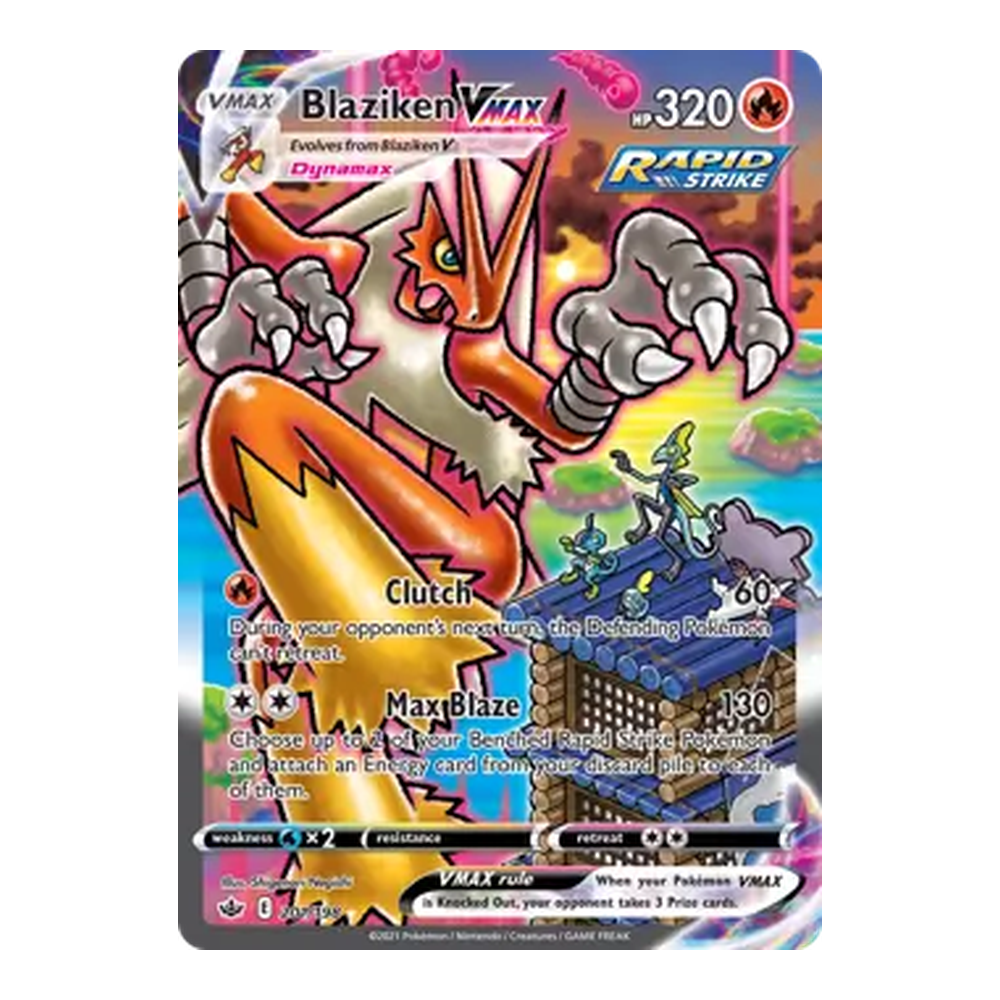 1 Blaziken VMAX Alternate Art