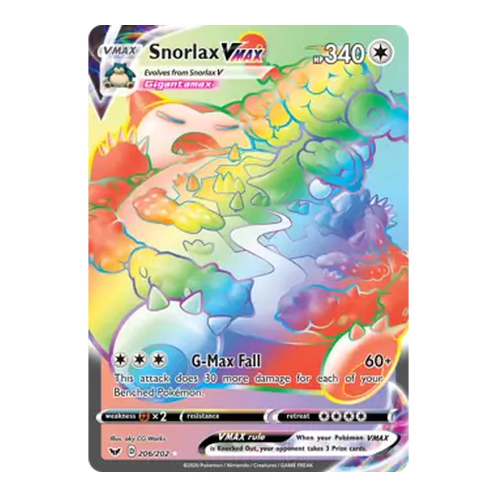 1 Snorlax VMAX Secret
