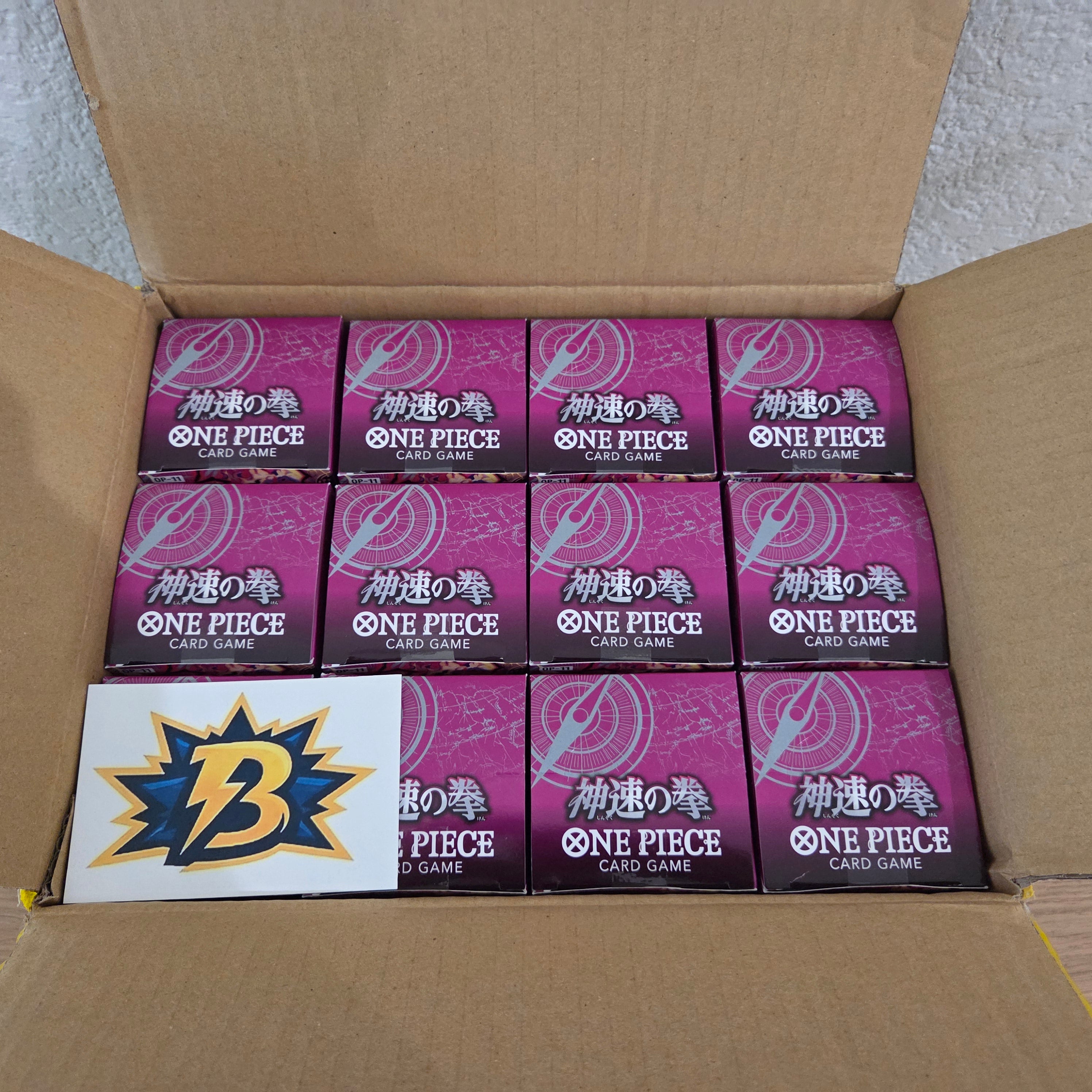 JP A Fist of Divine Speed (OP11) - Booster Box