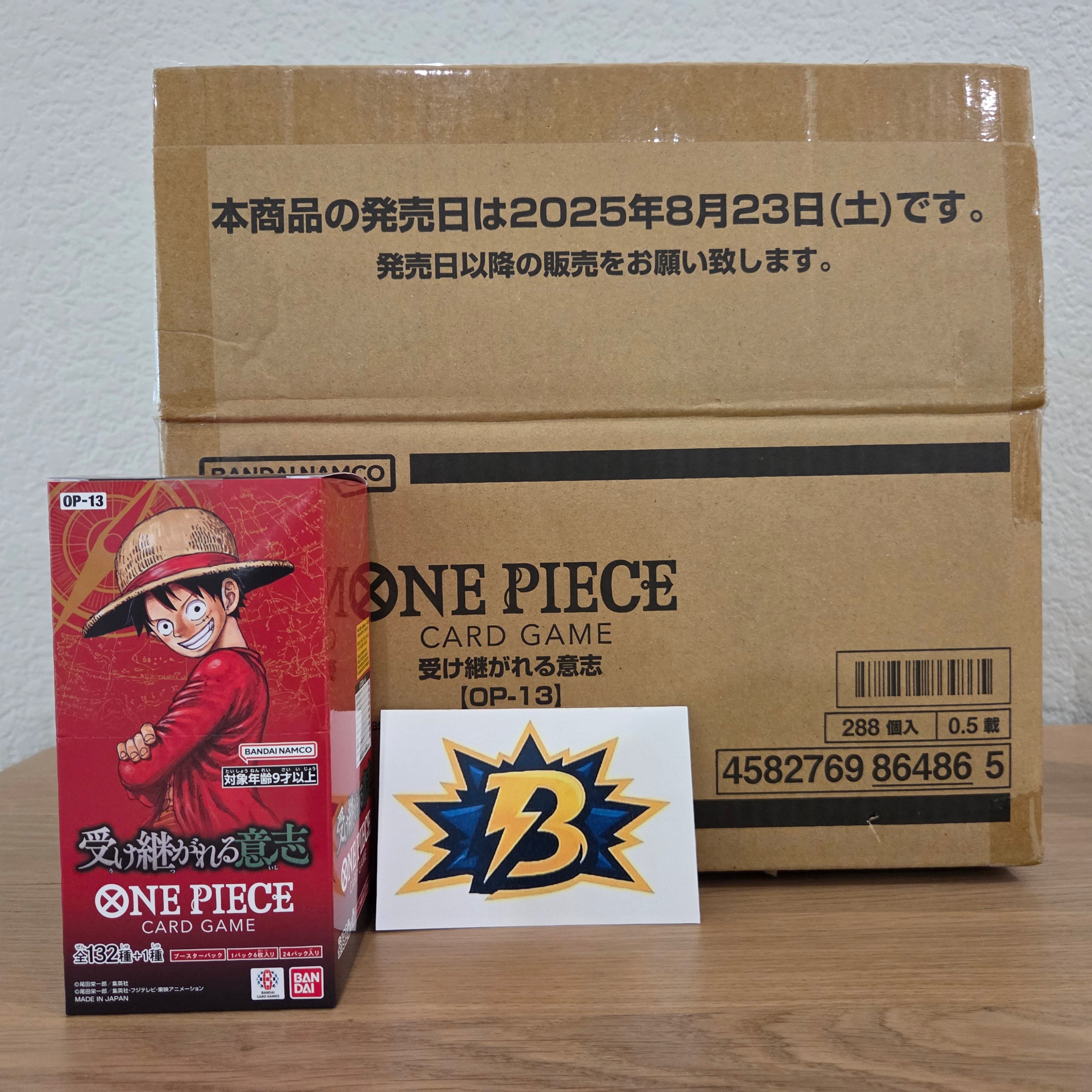 JP Carrying On His Will (OP13) - Booster Pack