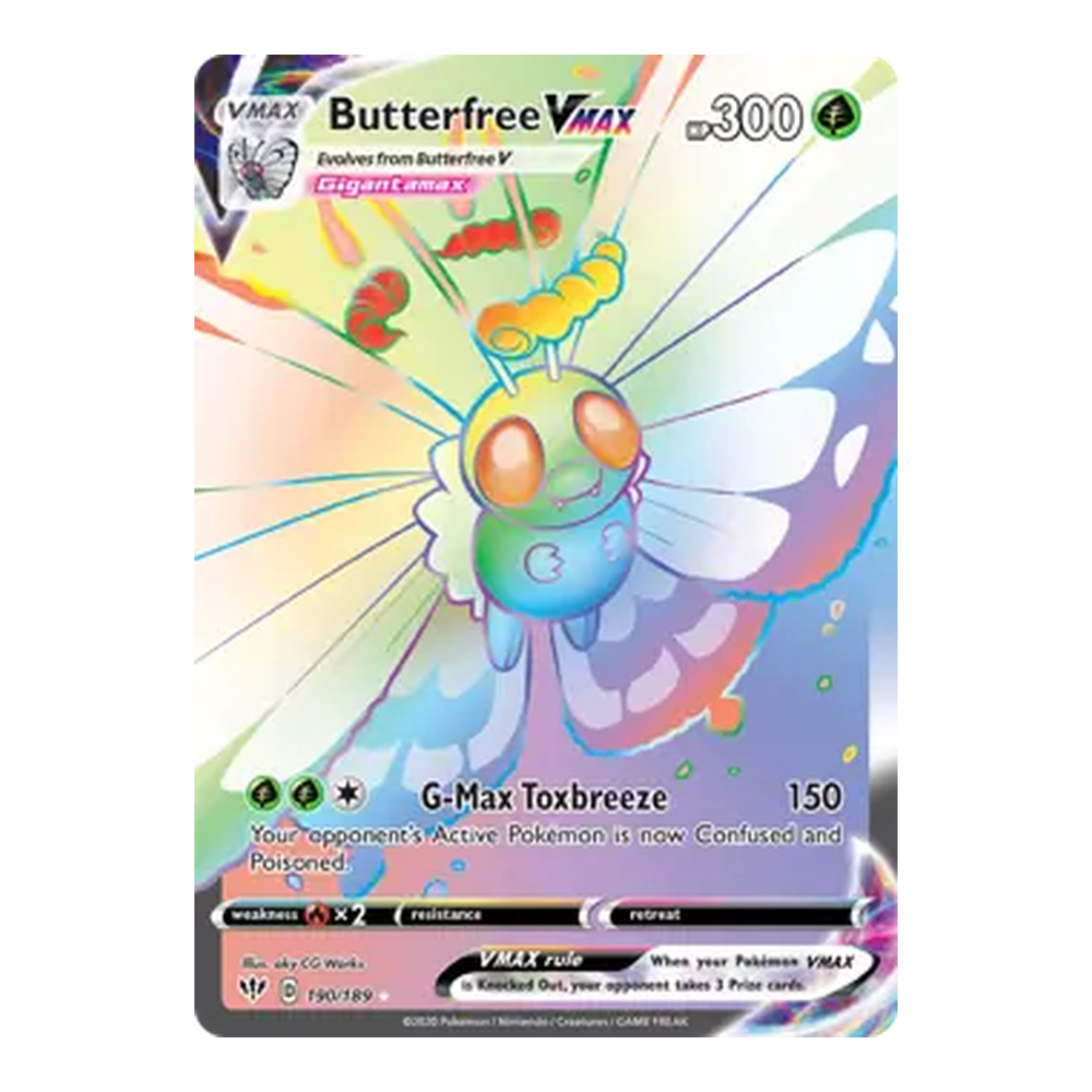 2 Butterfree VMAX Secret