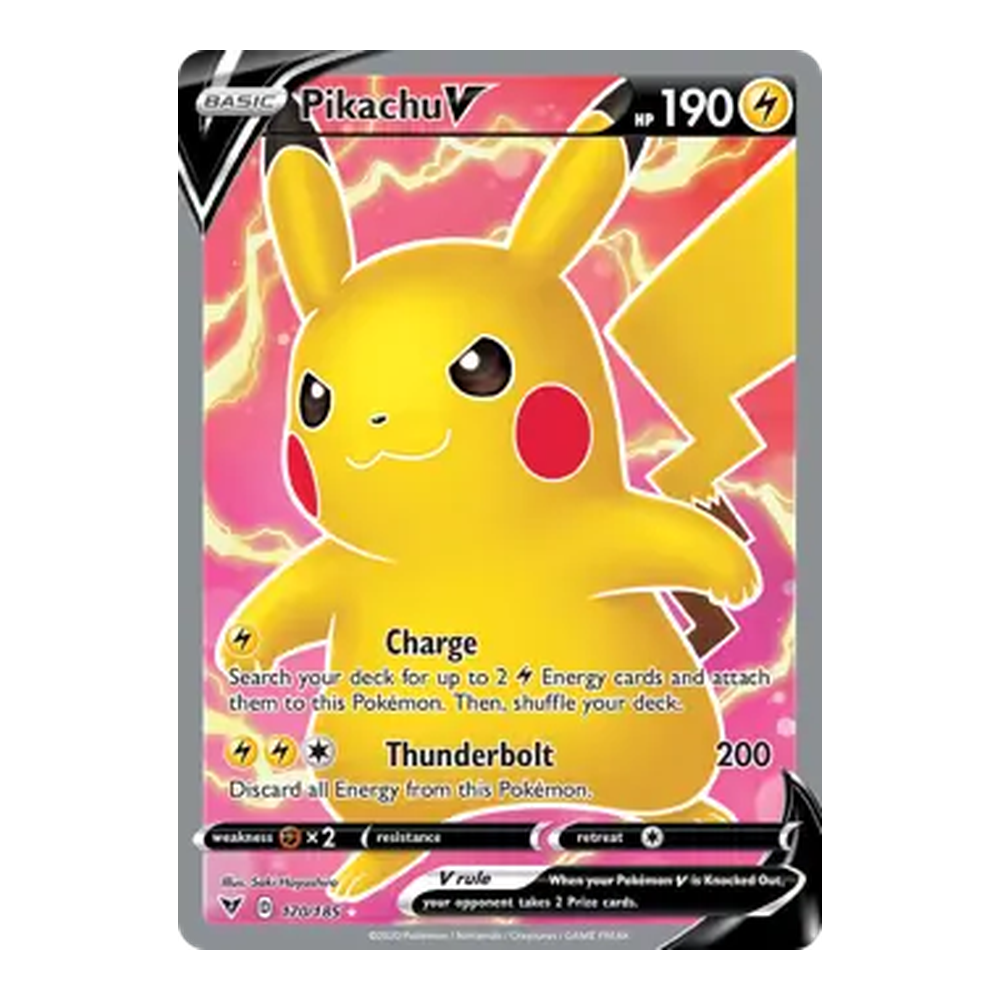 2 Full Art Pikachu V