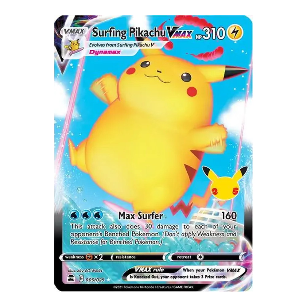 2 Surfing Pikachu VMAX