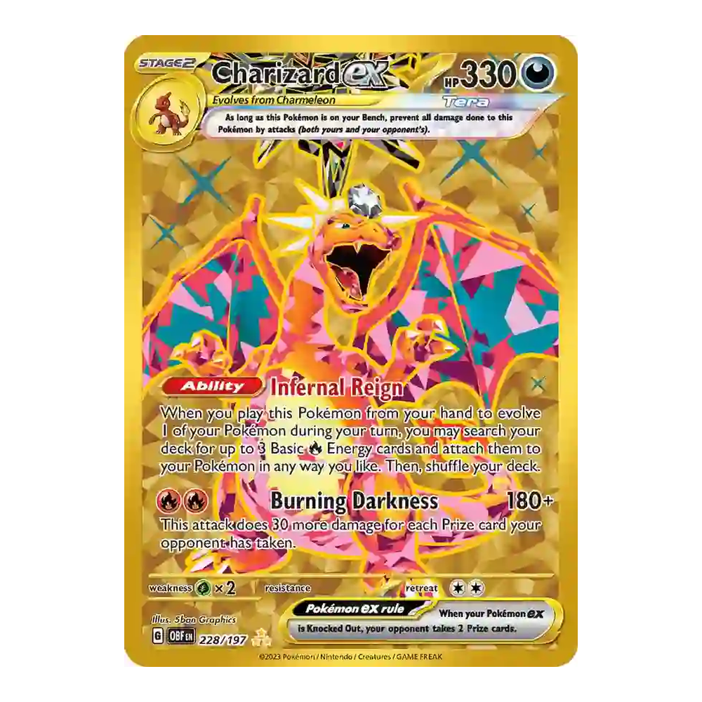 3 Charizard ex