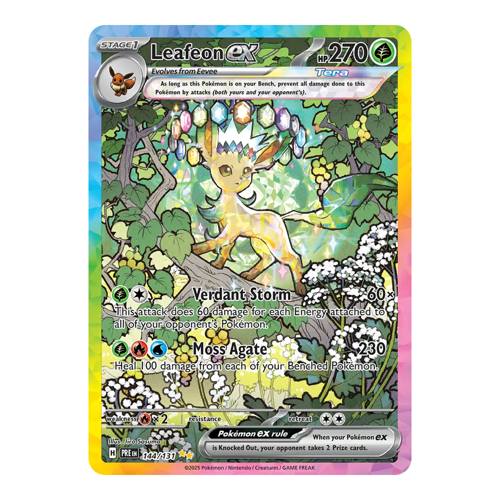 3 Leafeon ex