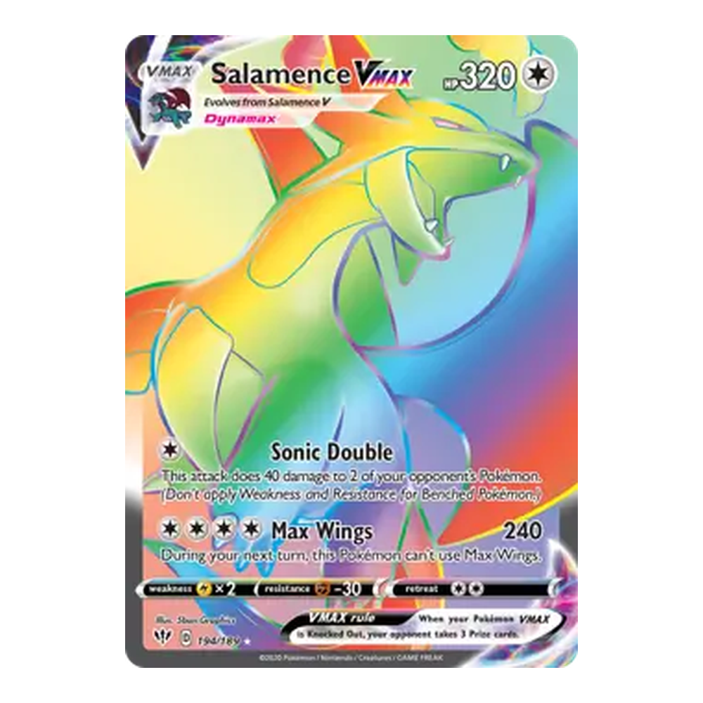 3 Salamence VMAX Secret