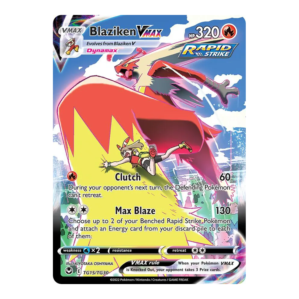 4 Blaziken VMAX