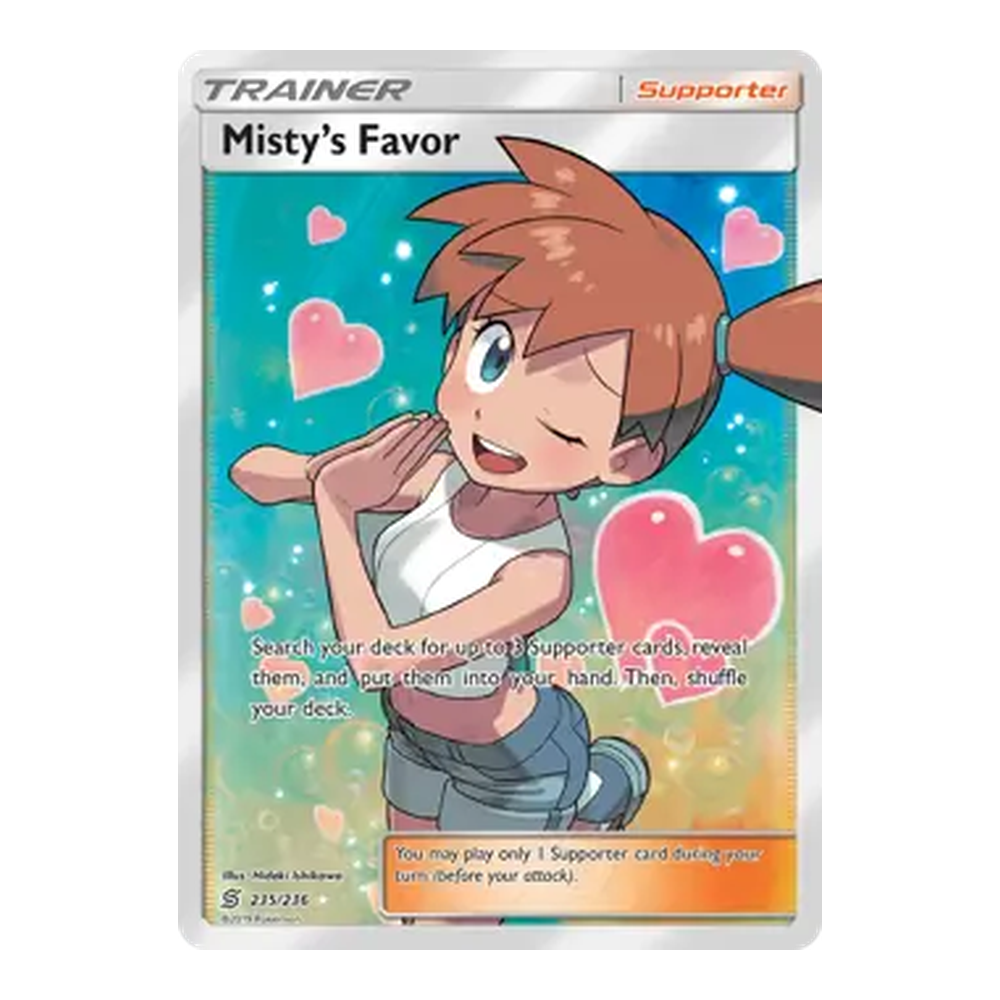 4 Full Art Misty's Favor