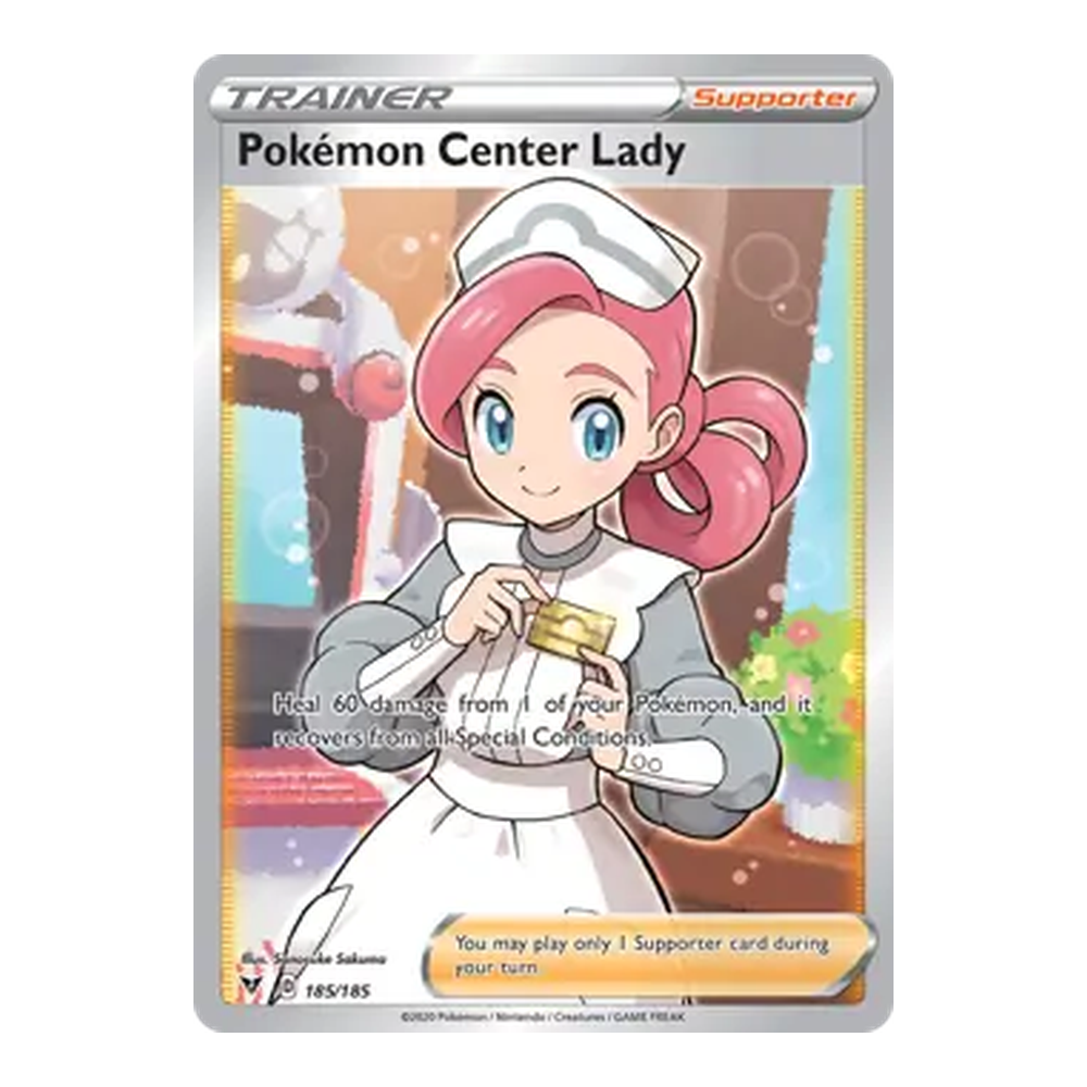 4 Full Art Pokemon Center Lady