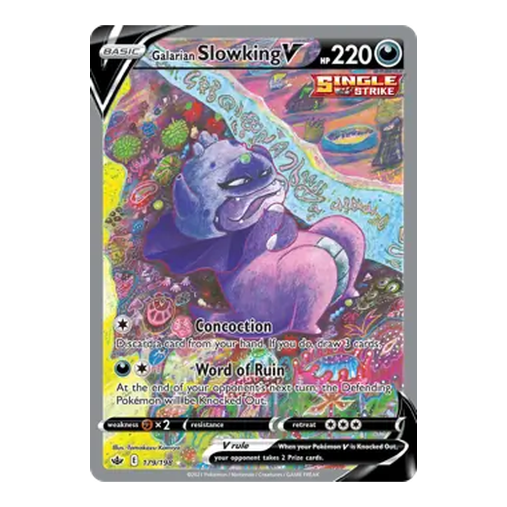 4 Galarian Slowking V Alternate Full Art