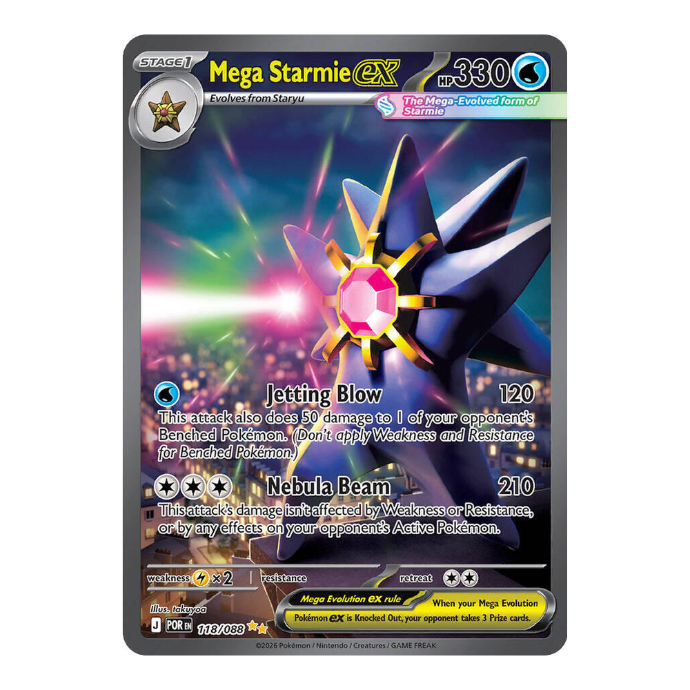 4 Mega Starmie ex