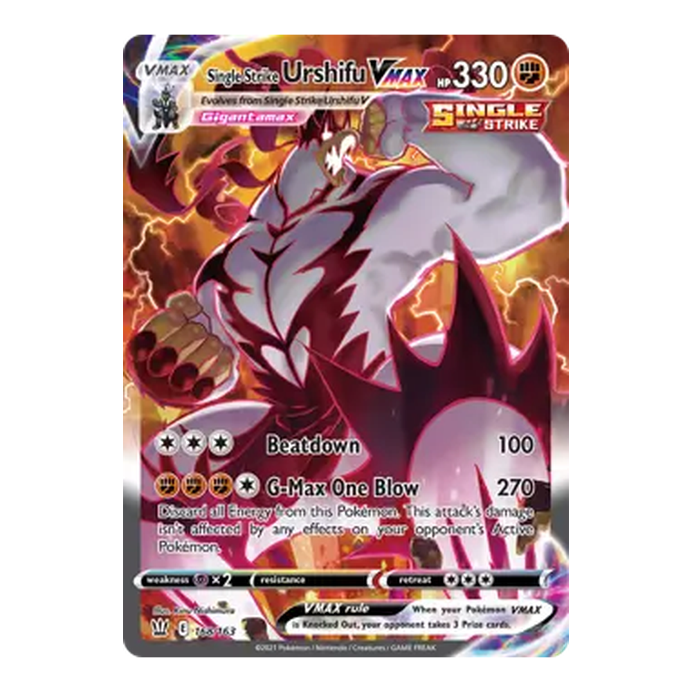 4 Single Strike Urshifu VMAX Alternate Art Secret