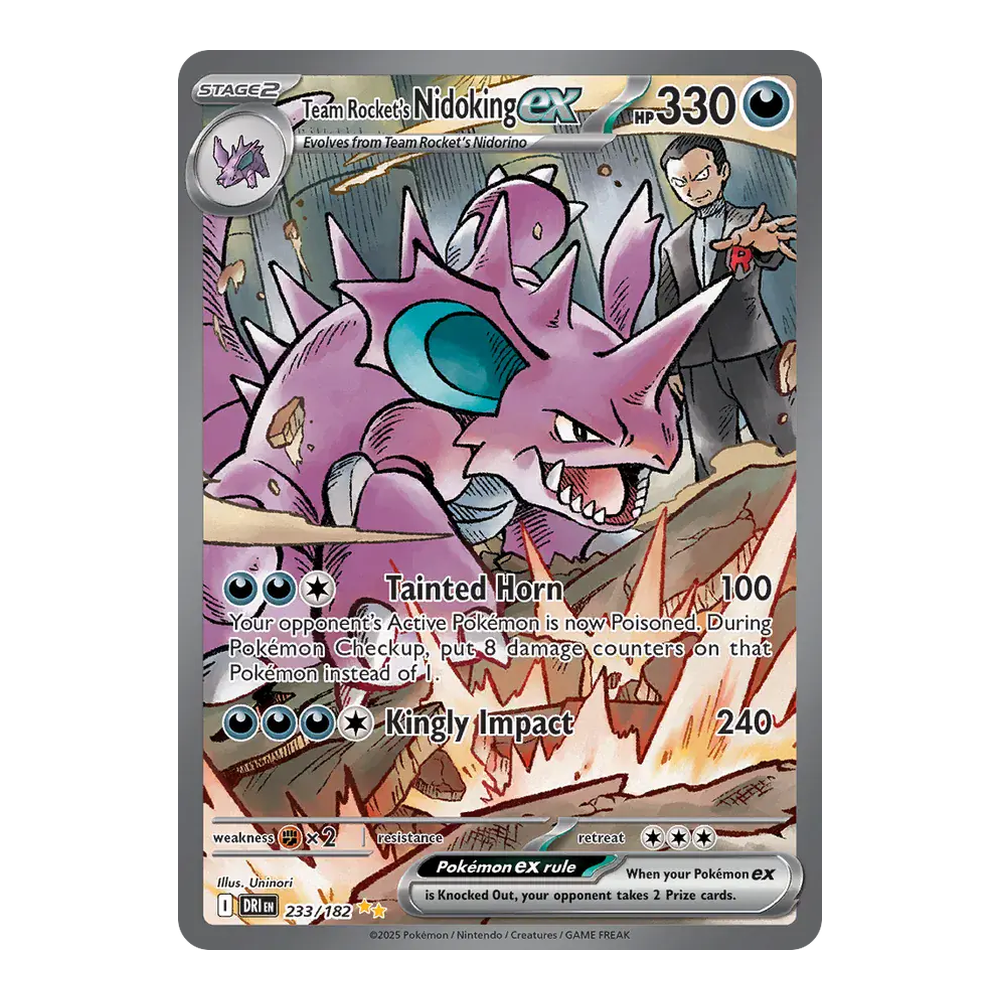 4 Team Rocket's Nidoking