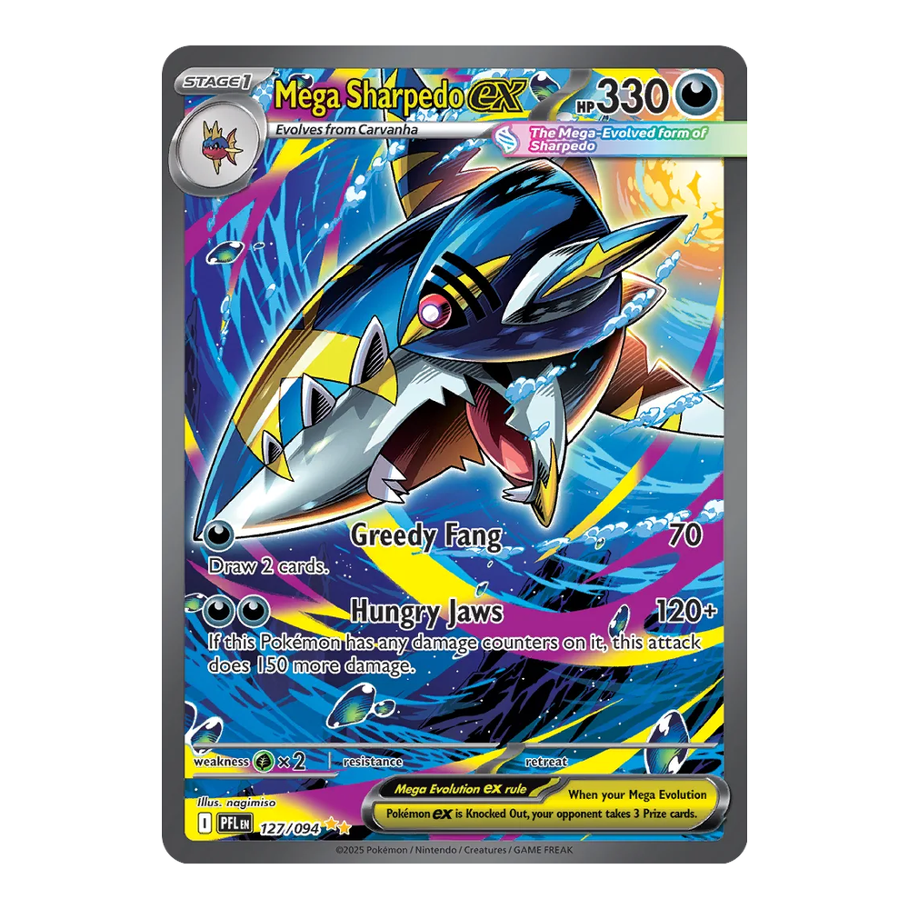 5 Mega Sharpedo