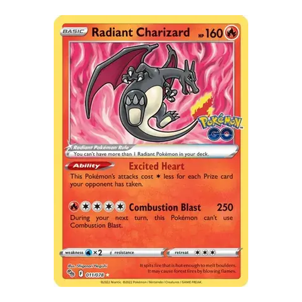 5 Radiant Charizard