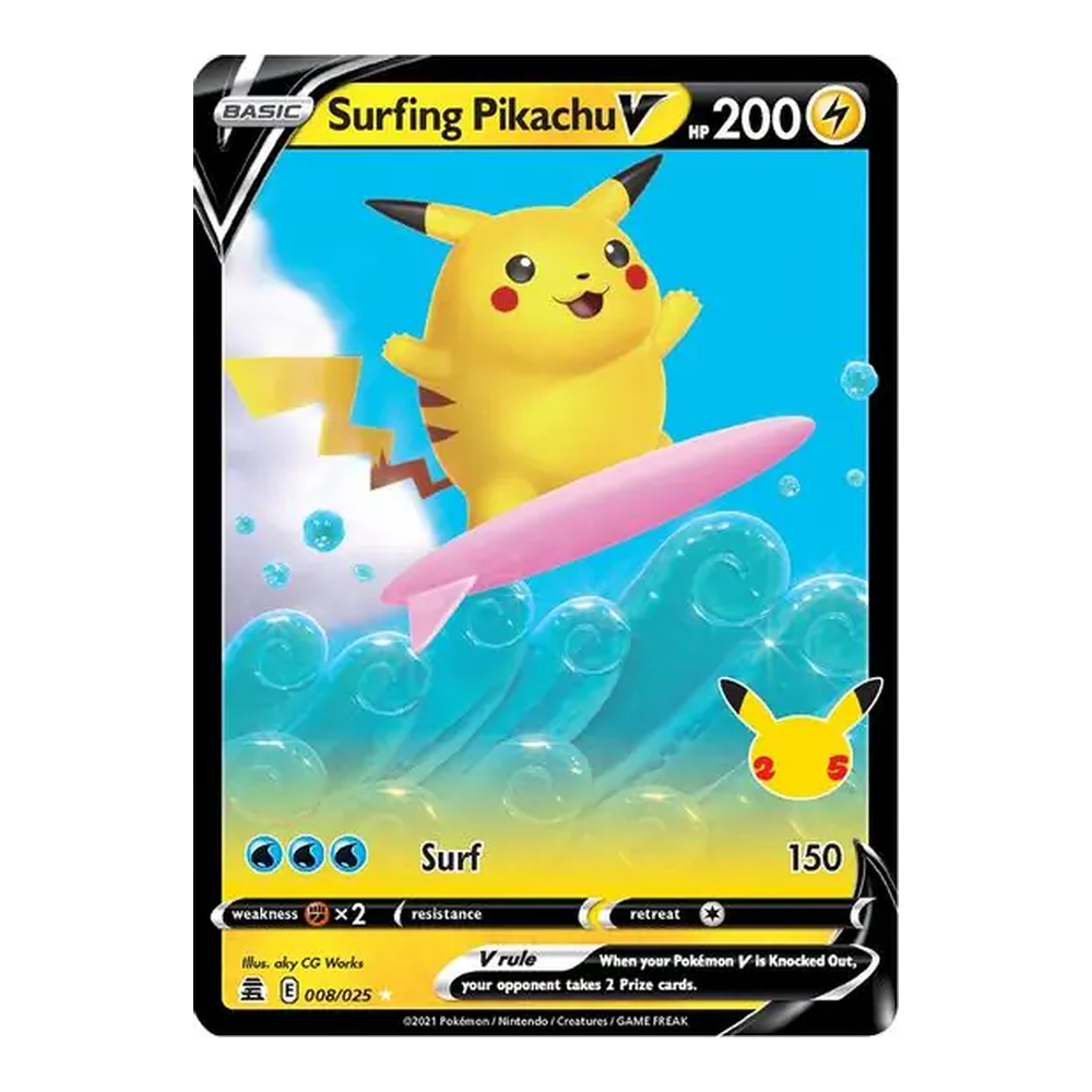5 Surfing Pikachu V