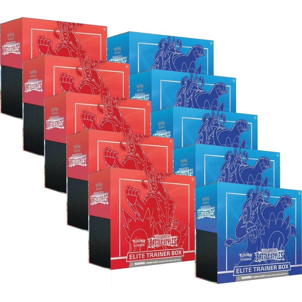 EN Battle Styles (SWSH05) - Elite Trainer Box CASE