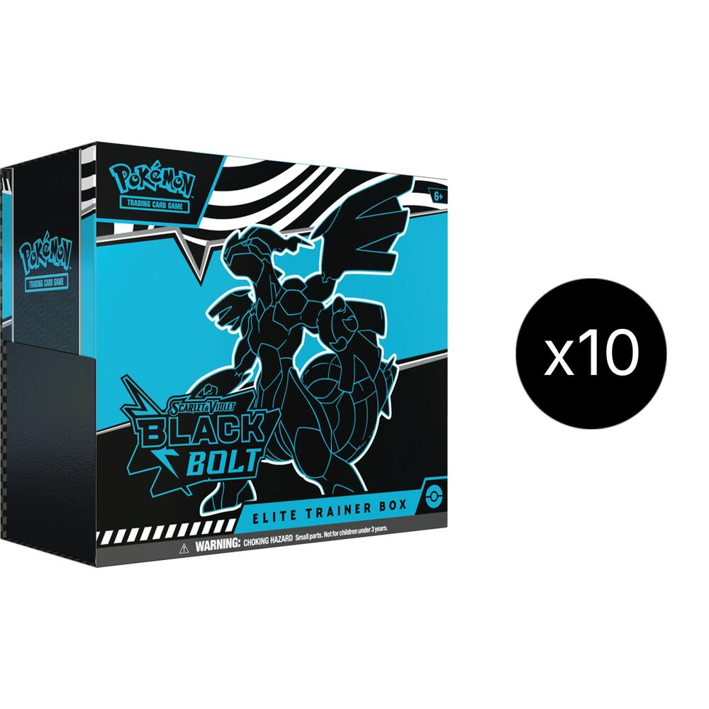 EN Black Bolt (SV10.5) - Elite Trainer Box CASE