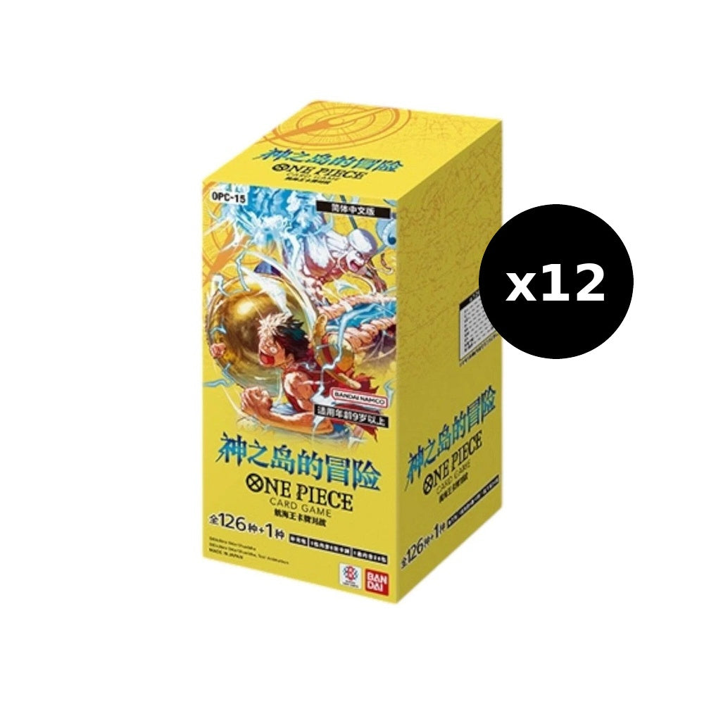 CN Adventure on KAMI's Island (OP15) Booster Box CASE
