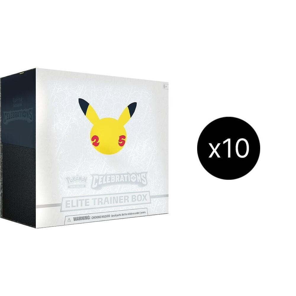 EN Celebrations (SWSH08.5) - Elite Trainer Box CASE