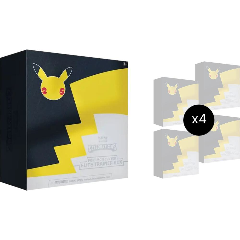 EN Celebrations (SWSH08.5) - Pokemon Center Elite Trainer Box CASE