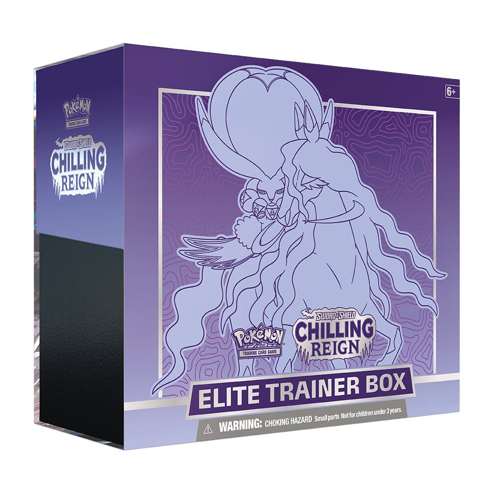 EN Chilling Reign (SWSH06) - Shadow Rider Calyrex Elite Trainer Box