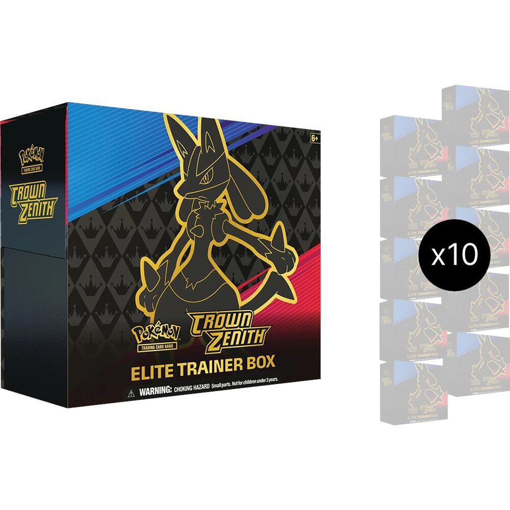 EN Crown Zenith (SWSH12.5) - Elite Trainer Box CASE