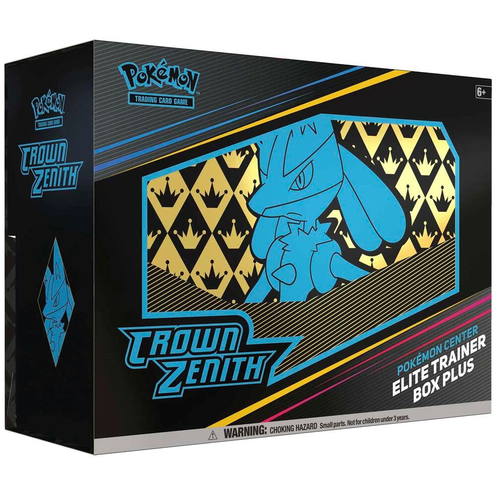 EN Crown Zenith (SWSH12.5) - Pokemon Center Elite Trainer Box Plus CASE