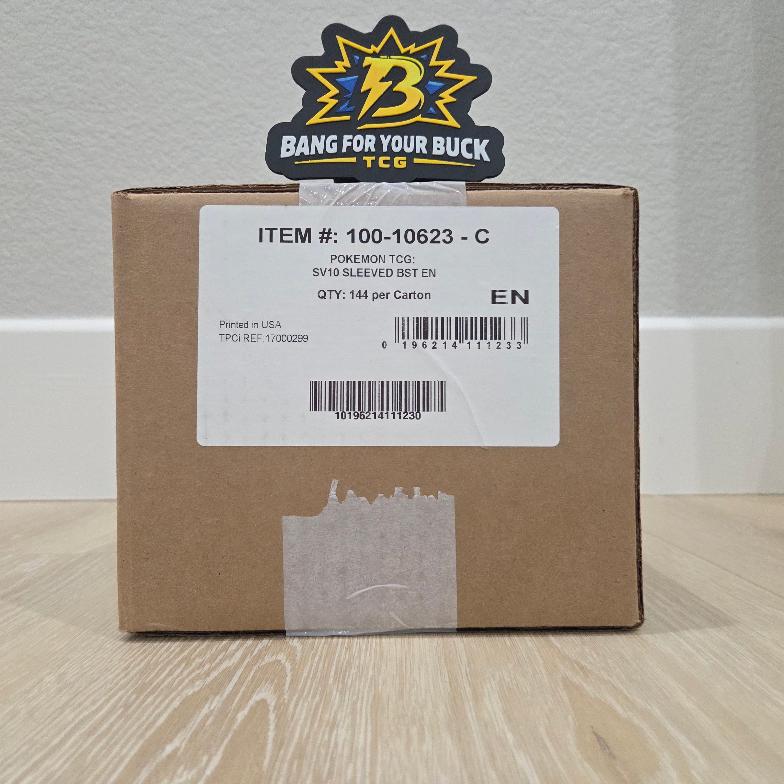 EN Destined Rivals (SV10) - Sleeved Booster Pack CASE