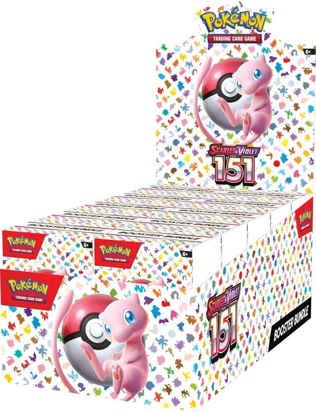 EN Pokemon Card 151 (SV03.5) - Booster Bundle DISPLAY