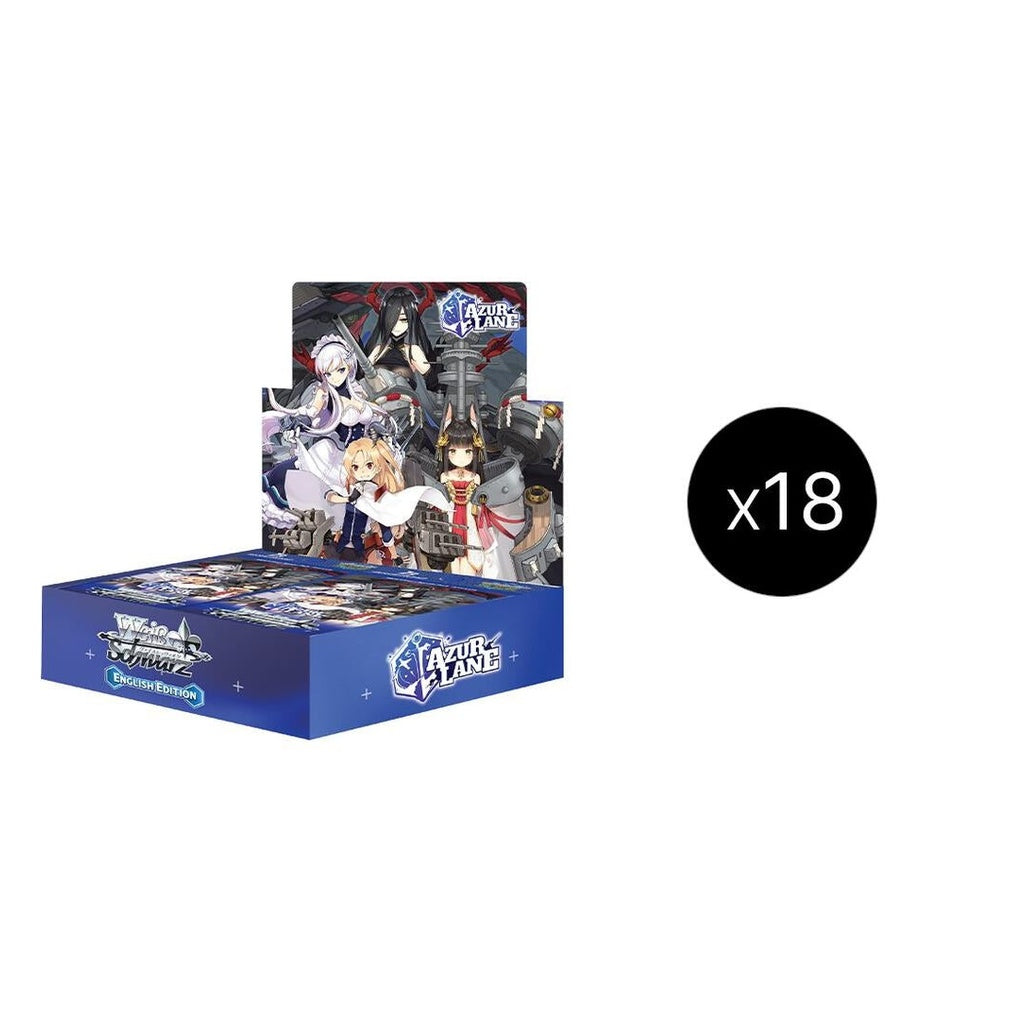EN Azur Lane AZL Booster Box CASE 1st Wave Gold Sig