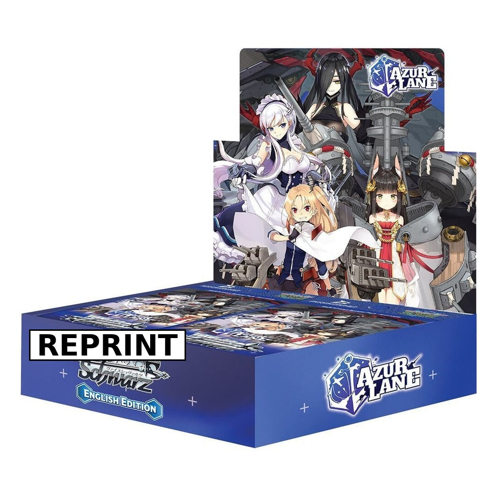 EN Azur Lane (AZL) - Booster Box (2nd Wave - Reprint Silver Sig)