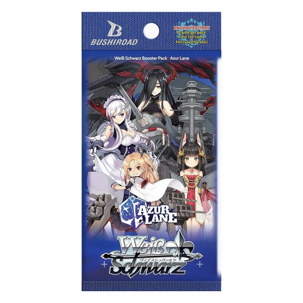 EN Azur Lane (AZL) - Booster Pack (2nd Wave - Reprint Silver Sig)