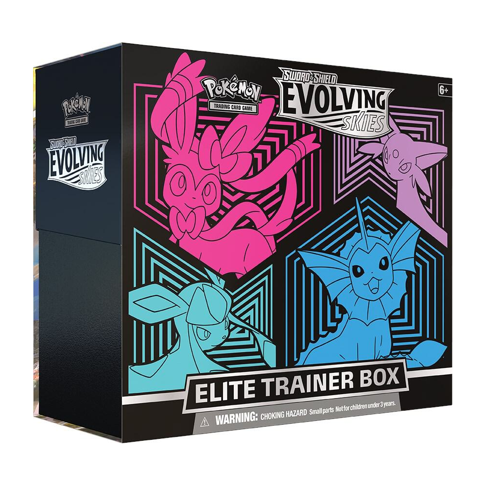 EN Evolving Skies (SWSH07) - Elite Trainer Box CASE