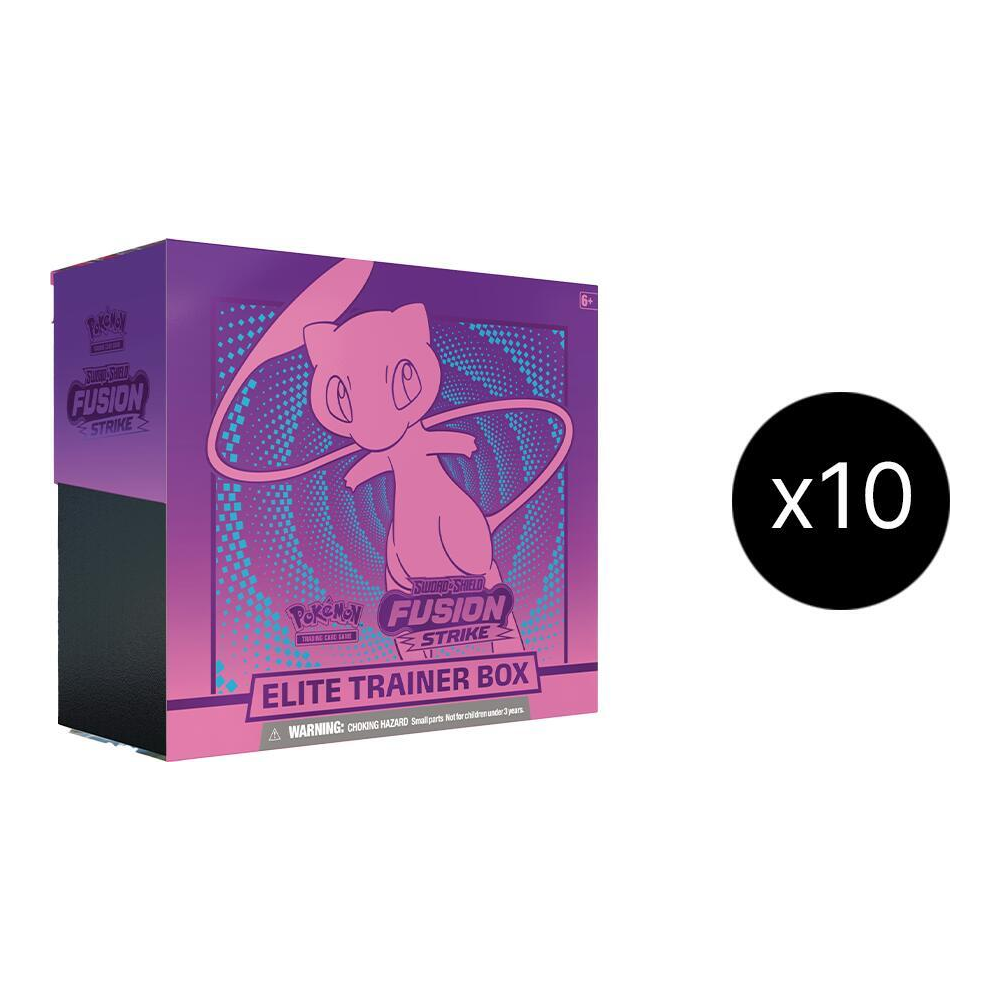 EN Fusion Strike (SWSH08) - Elite Trainer Box CASE