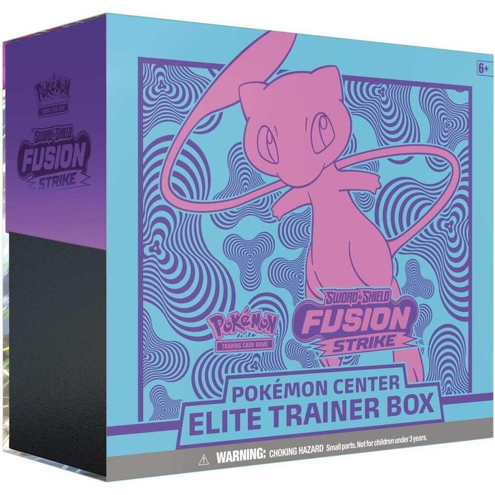 EN Fusion Strike (SWSH08) - Pokemon Center Elite Trainer Box CASE