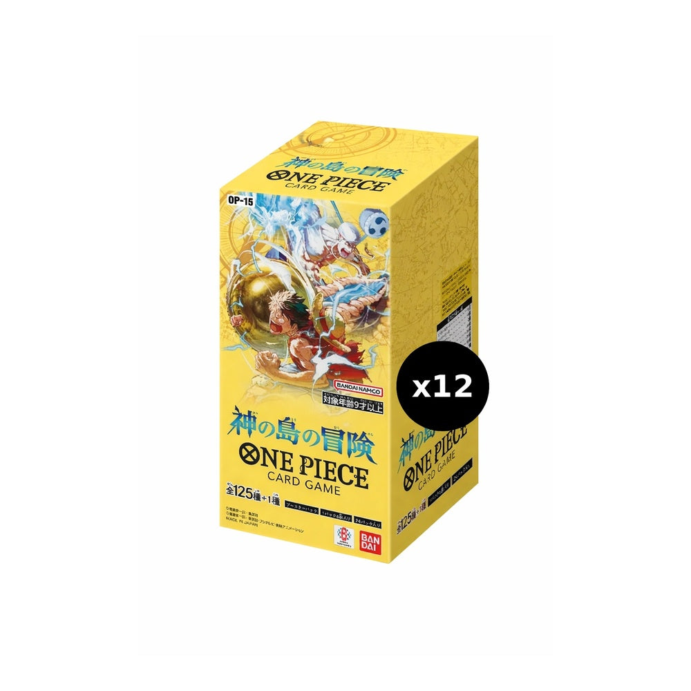 JP Adventure on KAMI's Island (OP15) - Booster Box CASE