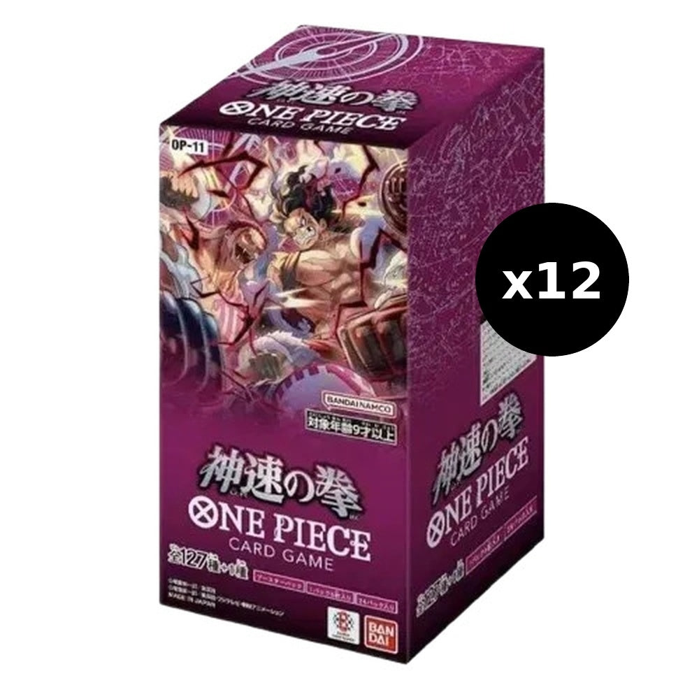 JP A Fist of Divine Speed (OP11) - Booster Box CASE