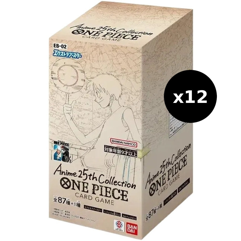 JP Anime 25th Collection (EB02) - Booster Box CASE