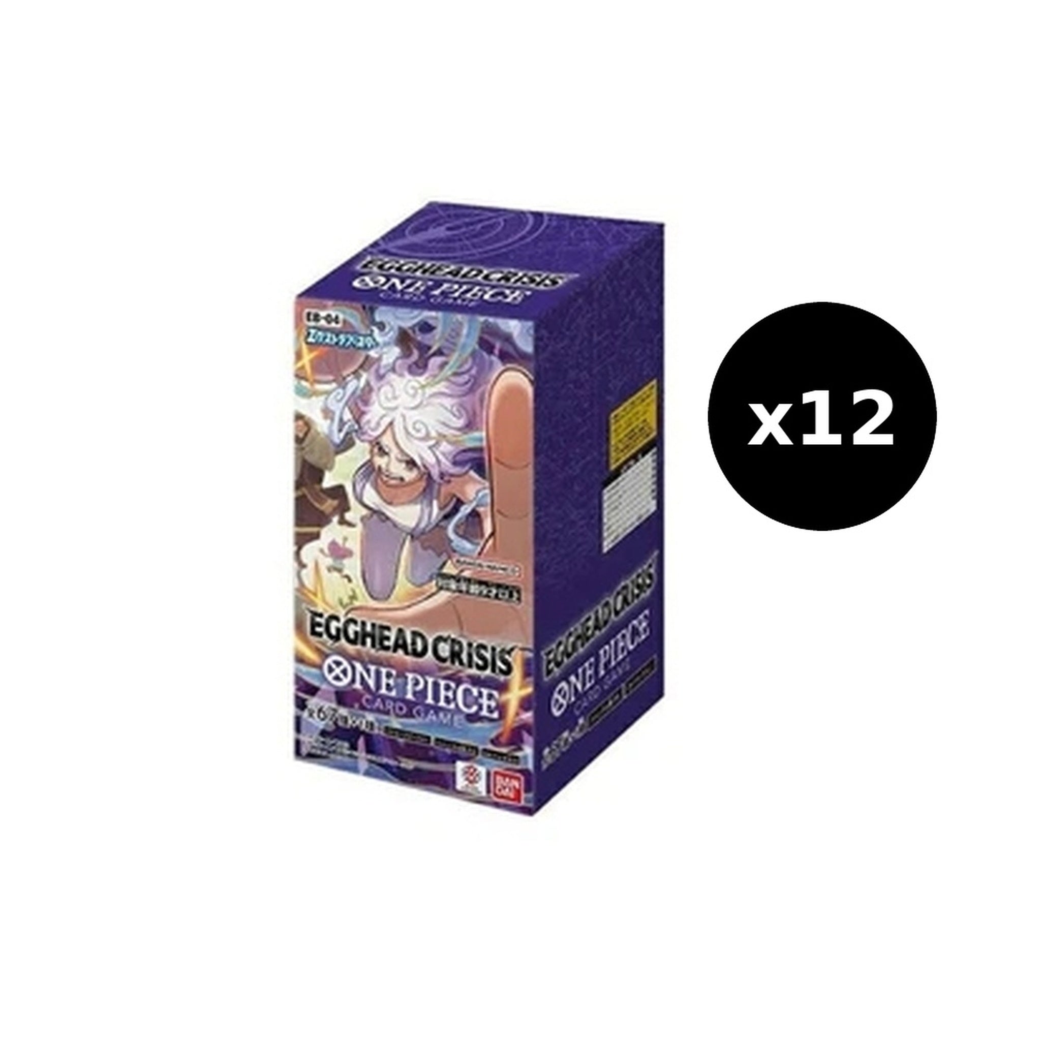 JP Egghead Crisis (EB04) - Booster Box CASE