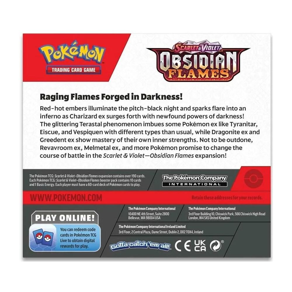 EN Obsidian Flames (SV03) - Booster Box CASE