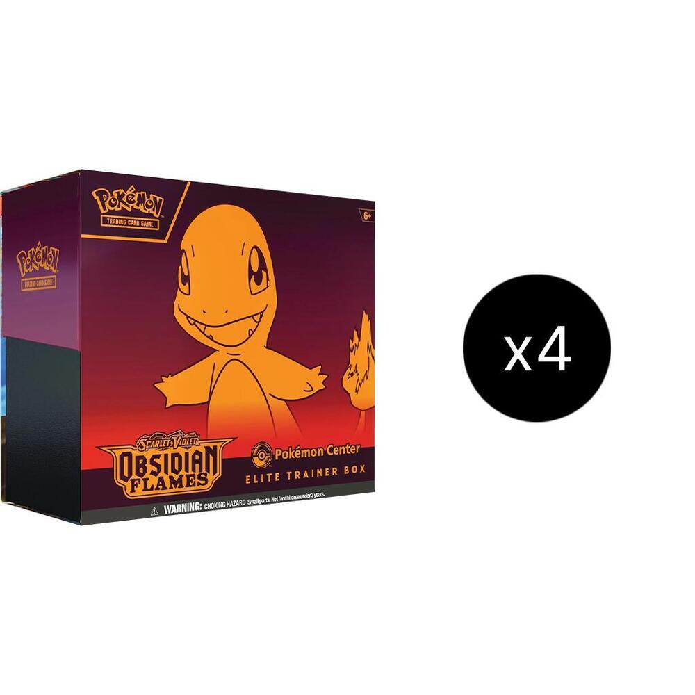 EN Obsidian Flames (SV03) - Pokemon Center Elite Trainer Box CASE