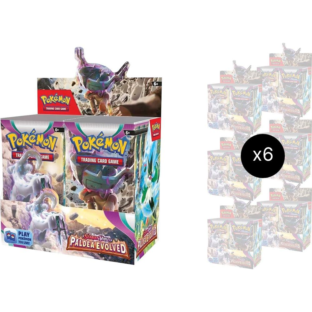 EN Paldea Evolved (SV02) - Booster Box CASE