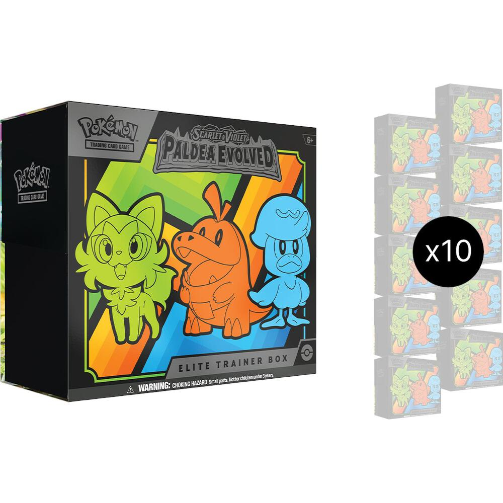 EN Paldea Evolved (SV02) - Elite Trainer Box CASE