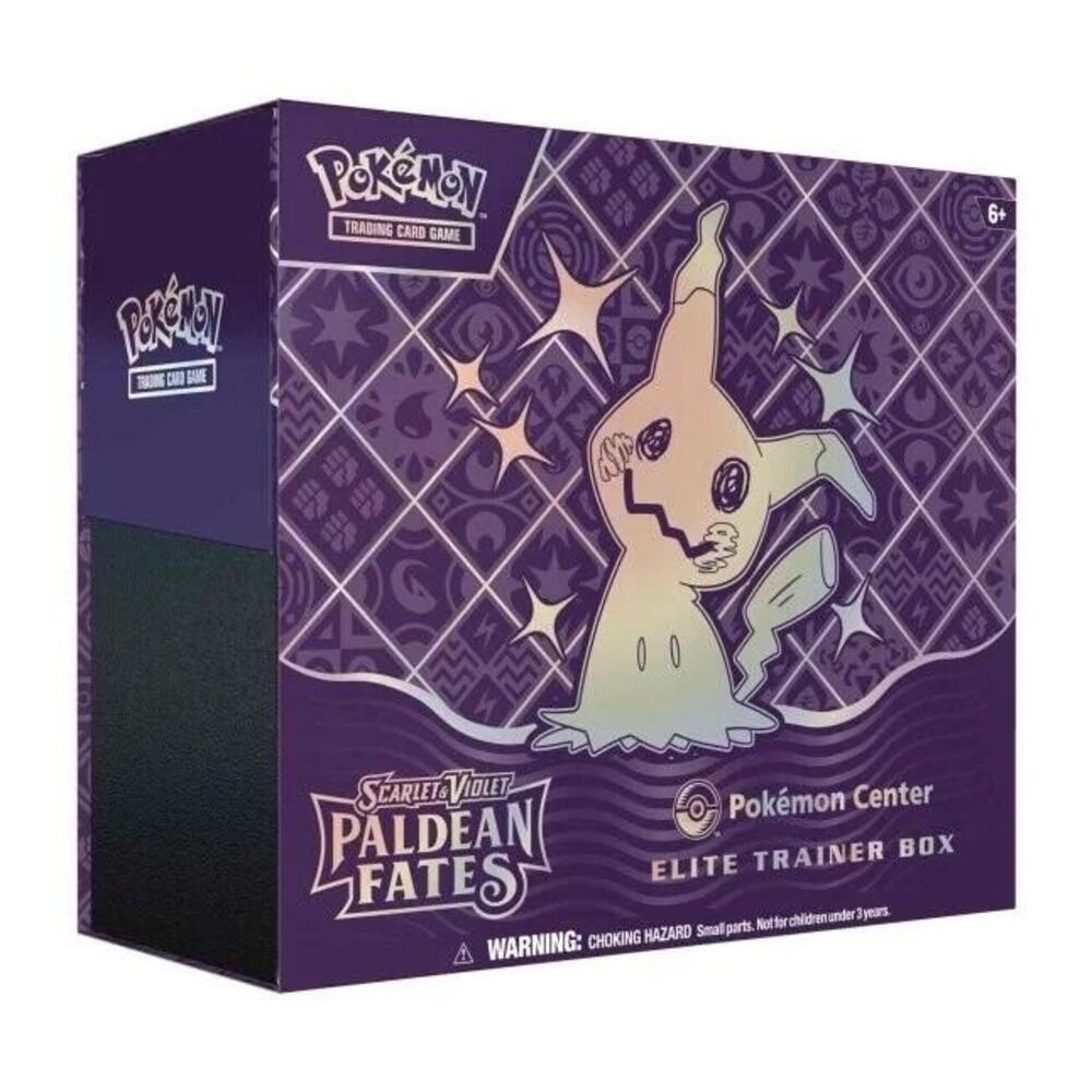 EN Paldean Fates (SV04.5) - Pokemon Center Elite Trainer Box CASE