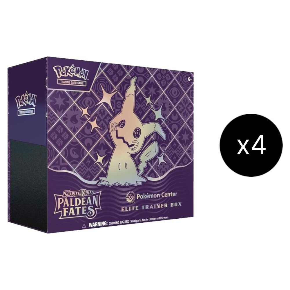 EN Paldean Fates (SV04.5) - Pokemon Center Elite Trainer Box CASE