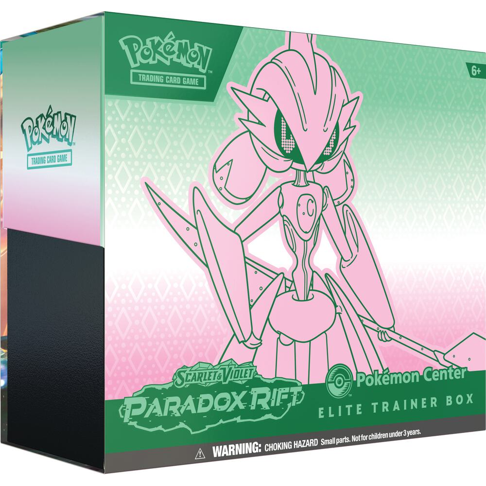 EN Paradox Rift (SV04) - Iron Valiant Pokemon Center Elite Trainer Box