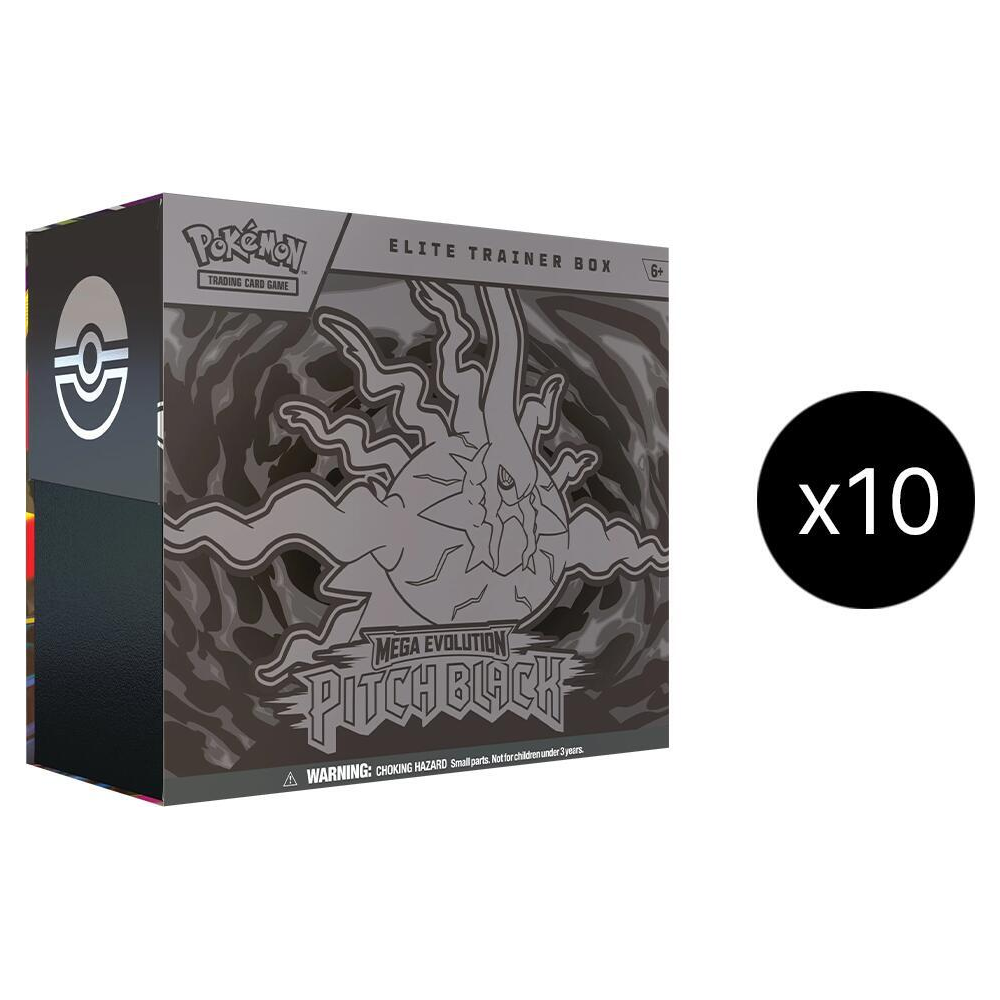 EN Pitch Black (ME05) - Elite Trainer Box CASE